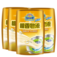 檀香皂液500克*4袋组合 袋装 补充包除螨抑菌洁净洗衣液