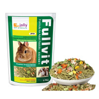 Jolly多维成兔粮2.5kg兔子饲料除臭助消化防球虫粮食