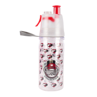 泰迪喷雾杯户外运动便捷水杯喷喝两用保冷降温儿童水壶