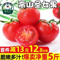 山东圣女果新鲜水果5斤自然熟西红柿千禧果小番茄农家蔬菜