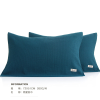 侘寂枕巾纯棉日式成人家用情侣全棉纱布枕头毛巾一对