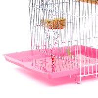 鸟笼大号鸟笼\八哥笼 鹦鹉笼 鹩哥笼/鸟用品/不锈电镀鸟笼子
