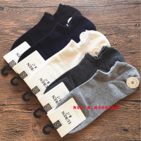 男袜夏季薄款男士棉线大跟低帮浅口隐形平头短袜船袜子7016