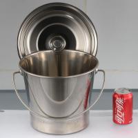 不锈钢手提油桶汤桶提桶汤锅水桶粥桶汤米电磁炉桶带盖幼儿园