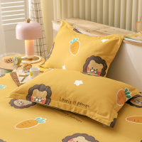 [一对装]纯棉斜纹枕套48x74cm全棉枕头套子学生单人枕芯套