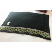 枕巾 纯棉柔软富贵牡丹花 婚庆情侣款 大红色