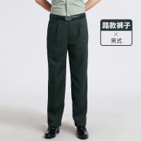 夏常服单裤男新式松枝绿夏裤常服A款单裤 橄榄绿夏裤女