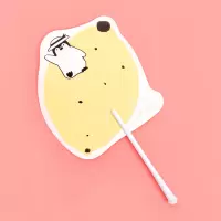 夏季小扇子日式迷你随身便携可爱少女心学生卡通清新塑料圆形团扇