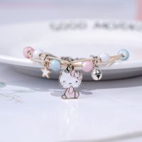 闺蜜手链二人可爱情侣手绳女学生手饰姐妹少女卡通森系小礼物饰品