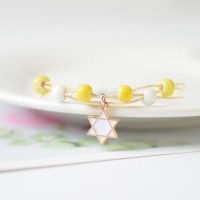 2019新款手环独角兽陶瓷手链女情侣姐妹手链学生简约甜美手链