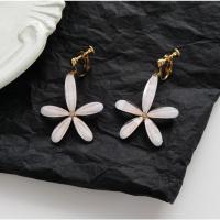 高级感耳夹无耳洞女学生夹无痛耳环简约性冷淡风仙气森系超仙耳饰