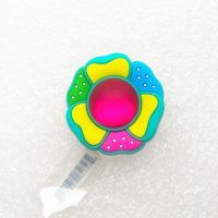 卡洛驰鞋花鞋扣洞洞鞋配件智必星沙滩鞋配饰带钻大朵花