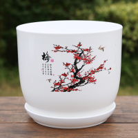 花盆特价家用大号特大清仓大托盘吊兰肉肉塑料绿萝多肉月季小花盆