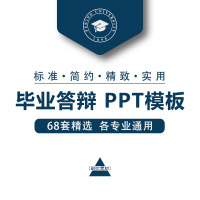 PPT模板毕业答辩本科研究生硕士简约动态开题报告大学生模版素材