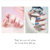 指甲油学生款少女快干夏天清新色套装网红磨砂不可撕拉持久免烤