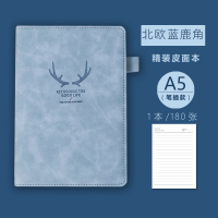 a5笔记本子超厚加厚记事本商务软皮复古简约文艺精致大学生日记本办公文具记事本b5软皮面工作会议记录本