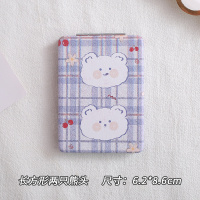 网红少女心小镜子随身化妆镜小号可爱便携折叠宿舍学生手持双面镜