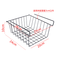 宿舍神器床头收纳大学生寝室厨房橱柜衣柜分层隔板桌置物架