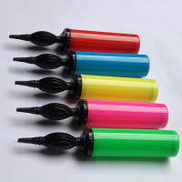 两支9.9 手推手动式气球打气筒充气泵长条网红铝膜波波球吹气球