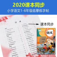 字帖楷书钢笔每日一练天天练小学生语文一二三四五六七年级人教版上册下册课本同步初学者正楷儿童练习写字课课练练字本