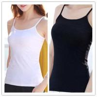 纯色小吊带背心女棉质修身显瘦百搭1-2件夏季女装学生上衣打底衫