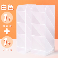 多功能笔筒桌面收纳盒学生创意时尚可爱少女ins笔盒办公室四格斜插式文具笔收纳笔桶架北欧个性简约装放笔的