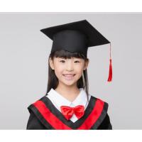儿童博士服小学生幼儿园学士服演出服博士帽毕业照服装礼服毕业袍