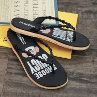 夏防滑时尚外穿室内网红学生夹脚人字拖女居家洗澡浴室可爱凉拖鞋