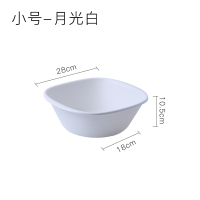 家用洗脸盆婴儿脸盆塑料加厚大号学生宿舍洗衣服洗手洗脚盆小盆子