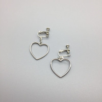 高级感法式学生复古港味爱心无耳洞耳夹仙气森系超仙酷暗黑系女
