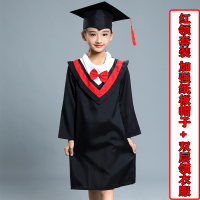 儿童博士服幼儿园博士服小学生毕业照服装学士服博士帽毕业礼服帽