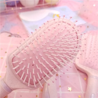 粉色可爱少女心梳子气囊按摩梳子气垫梳学生女卷发梳大号美发梳子