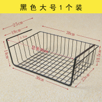 学生宿舍神器寝室收纳架厨房橱柜衣柜吊柜分层隔板桌下挂篮置物架