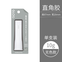 日本GLOO直角固体胶便携高粘度胶棒学生用手工胶粘用品