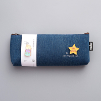 2020新款流行日系简约大容量笔袋ins女孩帆布初中生铅笔文具盒