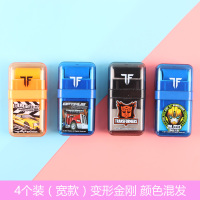 芭比公主卡通小学生橡皮擦滚轮除屑擦可爱芭比变形金刚幼儿童像皮擦得干净滚动橡皮