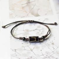 十二星座男女情侣手链闺蜜学生手绳手工礼物手环陶瓷创意手饰品潮