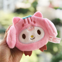 20年夏新款少女心牛油果零钱包女可爱学生挂件小恐龙小钱袋硬币袋