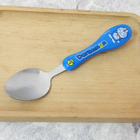 卡通勺叉 幼儿园勺子 不锈钢儿童汤勺宝宝吃饭勺创意可爱水果叉子