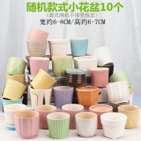 多肉花盆陶瓷特价清仓肉肉植物大号创意透气小花盆粗陶批发大口径