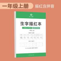 一年级二年级三四五六练字本小学生人教版同步楷书儿童描红本字帖上册下册硬笔钢笔书法练习写字铅笔每日一练