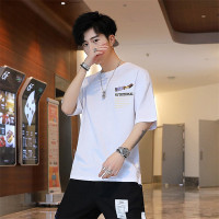 20夏季男装13岁男孩子14初中学生18青少年17纯棉短袖T恤大童上衣