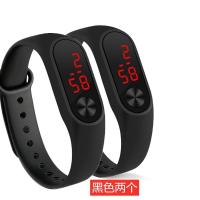 儿童手表男生电子表男童中小学生LED夜光手表时尚潮流运动手环女