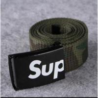 韩版皮带男士自动扣潮流字母腰带男生帆布腰带潮流学生青少年皮带