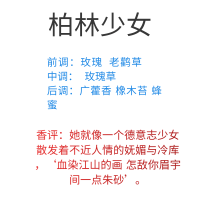 尼罗河花园无人区玫瑰事后清晨无极乌龙墨恋香水小样学生少女清新