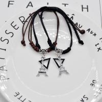 韩版简约四叶草学生情侣手链女一对森系闺蜜三人款铁塔铃铛手环女