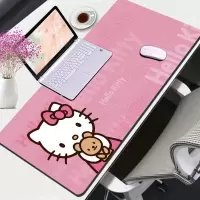 鼠标垫女ins风超大号学生创意纯粉色卡通桌动漫清新简约可爱办公