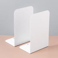 8片装书立架简约大号书夹书靠书挡学生用桌面收纳创意ins风高中生简易桌上书本立书架放书铁支架金属书挡板