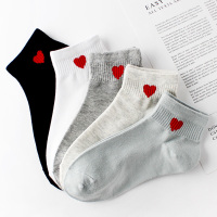 袜子女短袜浅口学院风学生中筒薄款纯棉防臭韩国可爱隐形低帮船袜
