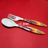 蜘蛛侠儿童餐具套装宝宝辅食吃饭碗餐盘卡通学生密胺树脂防摔防烫